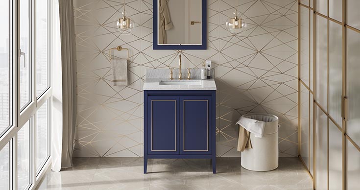 Idea 7 white carrera natural stone vanity top | Bathroom Vanity Top | Cultured Granite Bathroom Vanity Top