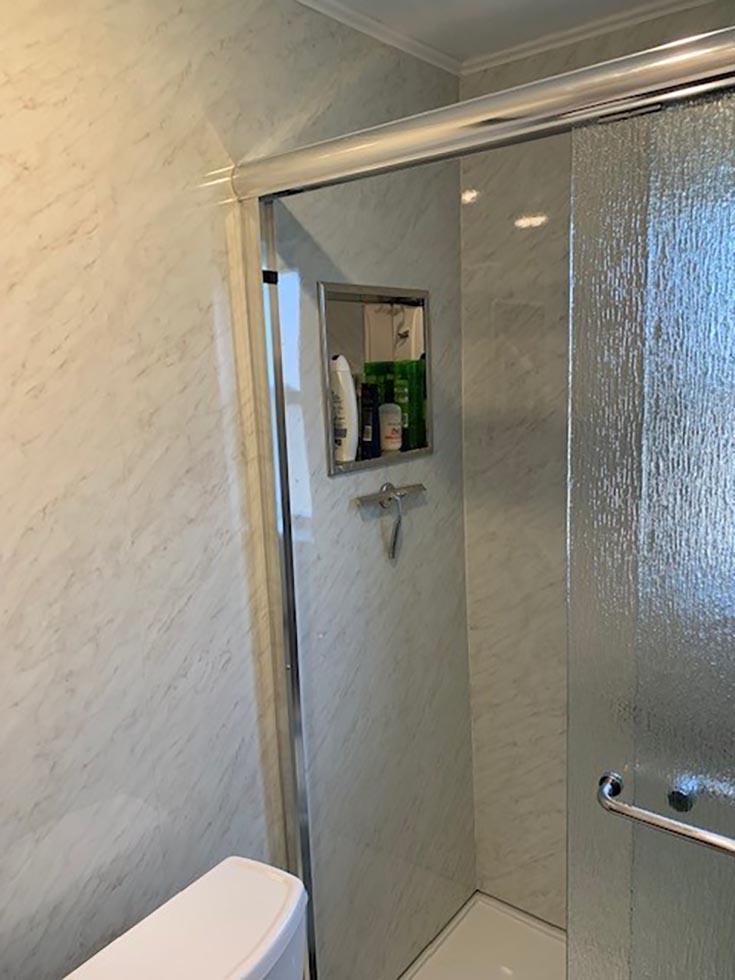 Reason 11 consistency frost shower bathroom wall panels | Bathroom Design Ideas | Bathroom Visualizers