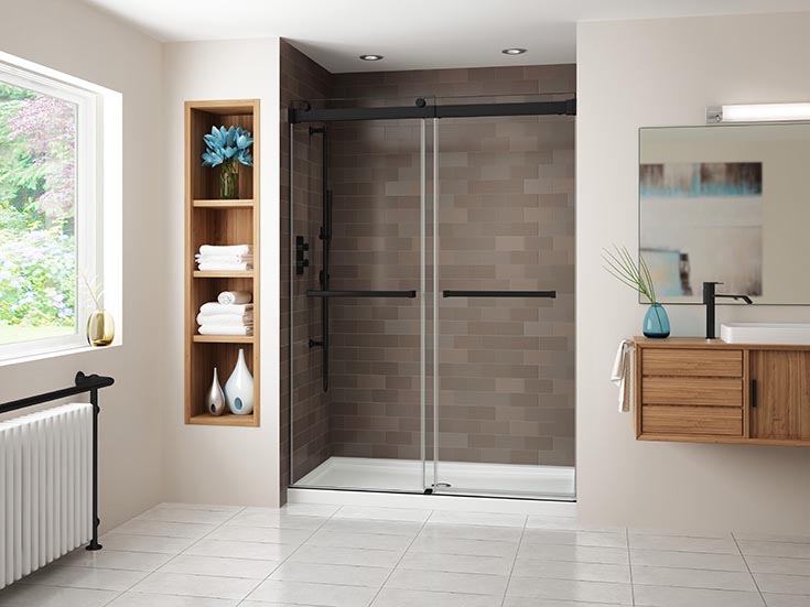 Section 3 common feature 3 low profile acrylic shower base