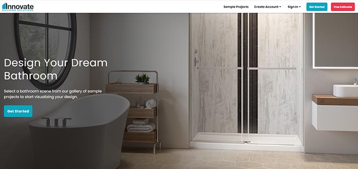 Ending paragraph try the bath and shower visualizer from Innovate Building Solutions