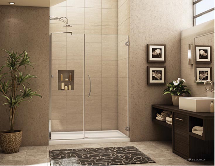 Solution 1 low profile acrylic shower pan 48 x 36 | bathroom Remodeling ideas | Shower Remodel | Acrylic Shower base