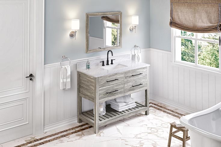 Reason 6 popular open bottom weatherwood bathroom vanity Innovate Building Solutions | Bathroom Vanity | Vanity Top