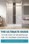 A comprehensive guide to the cost of an installed tub-to-shower conversion.