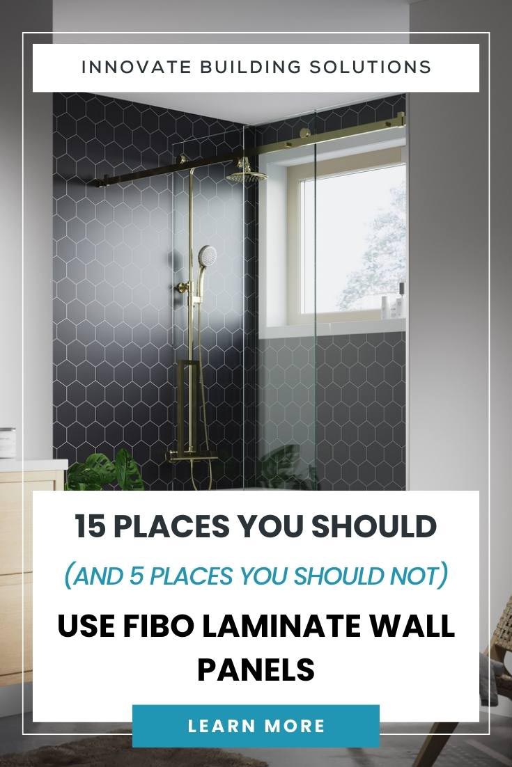 OPENING Pinterest 15 Places You Should (and 5 Places You Should | Innovate Building Solutions | Bathroom Wall Panels | DIY Shower Design | Fibo Wall panels | Cleveland Bathroom Remodel