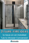 21 Sure-Fire Ideas to Save on an Installed Tub to Shower Conversion.