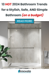 13 Hot 2024 Bathroom Trends for a Stylish, Safe, AND Simple Bathroom (on a budget)