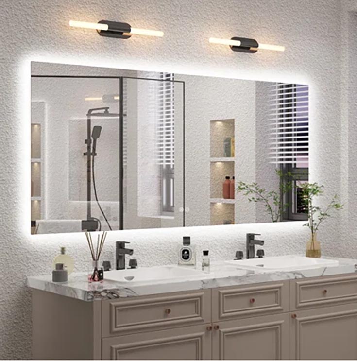 LED light credit www.wayfair.com | Innovate building solutions | bathroom vanity mirror | Bathroom shower design