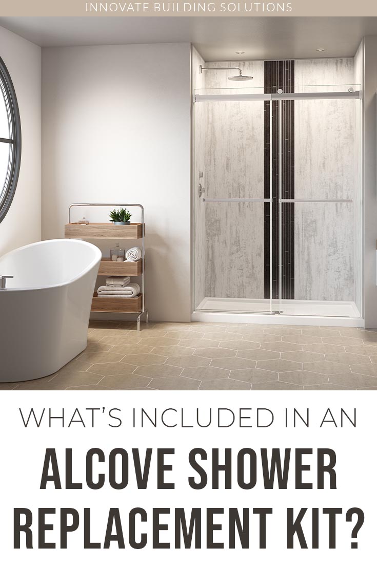 Section 2 example 10 innovate building solutions shower replacement kit | Bathroom remodeling ideas | Cleveland Bathroom Tips | Shower Design ideas | Alcove shower replacement