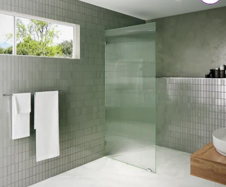 Idea 2 pros obscure glass walk in shower for privacy credit www.wayfair.com | Bathroom Remodeling Ideas | Cleveland Contractors | Bathroom Design Ideas