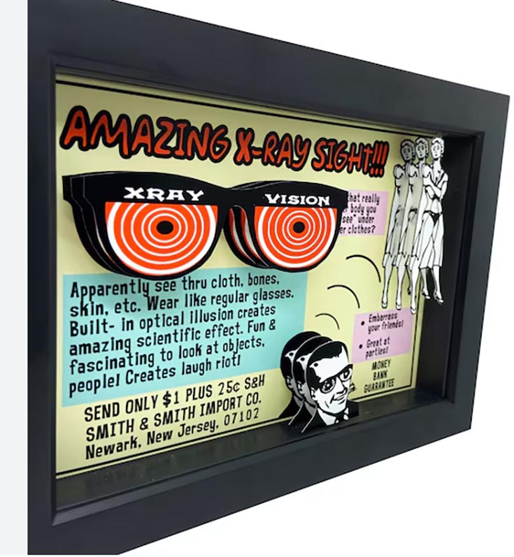 Idea 5 pro framed wall is private X ray goggles advertised in comics books 1960's | Innovate Building Solution | Pro framed Wall Private | Privacy in Cleveland | Shower Bathroom Design Ideas