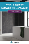 What’s new in shower wall panels | Innovate Building Solutions | Bathroom Wall Panels | Shower Design | Cleveland Bathroom Remodel