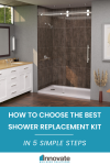 How to Choose the Best Shower Replacement Kit in 5 Steps | bathroom remodeling | Cleveland Bathroom Design | How to DIY Shower Remodel | Home Improvement Ideas