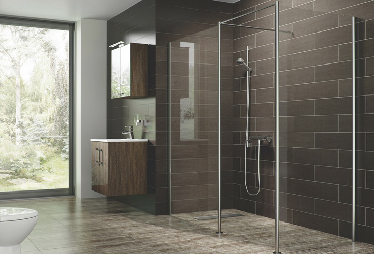 Tip 8 large roll in and roll through shower wet room - Innovate Building Solutions, Roll In Showers, Custom Bathroom Renovations, Accessible Shower Designs, Wet Room Design Concepts