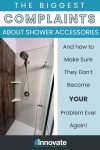 Opening Image - What are the Biggest Complaints About Shower Accessories – and how to Make Sure They Don’t Become YOUR Problem Ever Again! - Innovate Building Solutions, Bathroom Remodeling Accessories, Bathroom Shower Design, Shower Renovation Concepts, Home Improvement Projects