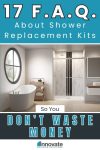 Opening Image - 17 Frequently Asked Questions about Shower Replacement Kits you Need to Know so you DON’T WASTE MONEY! - Innovate Building Solutions, Shower Wall Panels, Bathroom Remodeling Projects, DIY Bathroom Showers, Dream Shower Designs