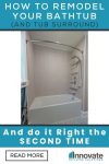 Opening Image - How to Remodel Your Bathtub (and Tub Surround) and do it Right the SECOND TIME! - Innovate Building Solutions, Bathtub Remodeling, Bathroom Renovation Ideas, Home Improvement Project, Shower Wall Panels