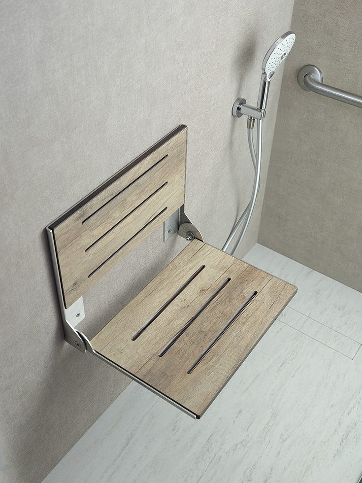 Mistake 15 fold down shower seat in a shower renovation - Innovate Building Solutions, Cleveland Ohio Custom Walk In Showers, Walk In Shower Accessories, Modern Bathroom Shower Needs, Shower Remodeling Concepts