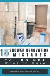 Opening Image - 15 Shower Renovation Mistakes you DO NOT Want to Make - Innovate Building Solutions, Bathroom Remodeling Projects, Tips For Shower Remodel, Bathroom Renovation Projects, Bathroom Shower Products