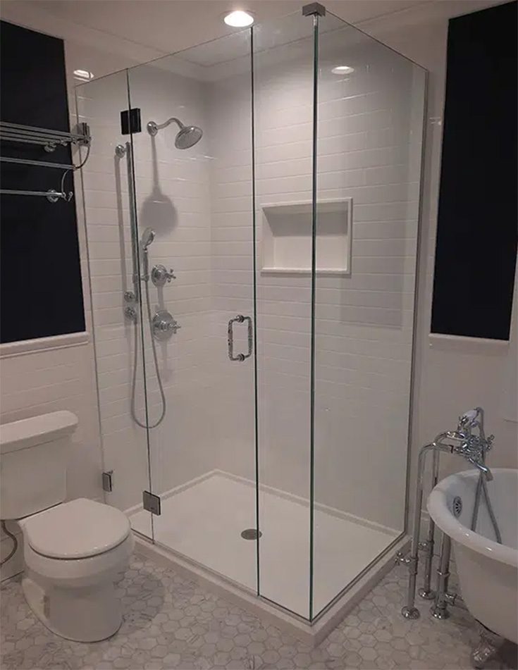 Problem 5 - solid surface wall panels subway tile - Innovate Building Solutions, Shower Wall Panels, Modern Bathroom Concepts, Luxury Shower Design Ideas, Walk In Shower Remodel, Bathroom Renovation Ideas