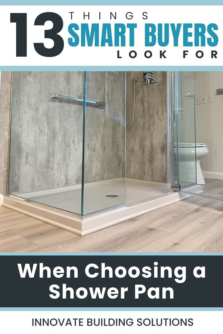 How to choose a shower pan - Innovate Building Solutions Blog - Home ...