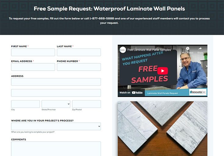 Avoid nightmare 1 free laminate wall panel samples - Innovate Building Solutions, Shower Wall Panel Options, Shower Renovation Products, Beautiful Shower Wall Designs, Bathroom Remodeling Needs