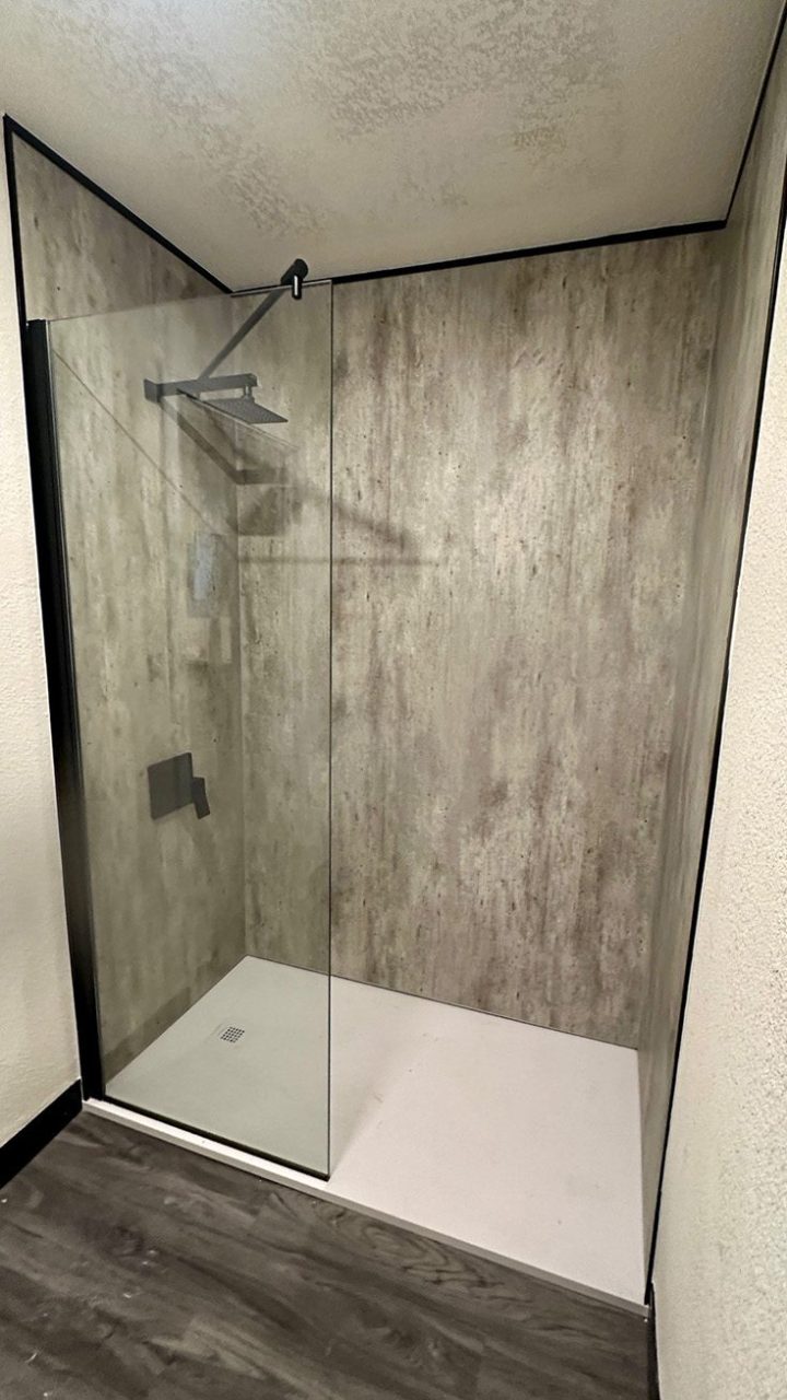 Avoid nightmare 9 cracked cement wall stone low profile shower pan - Innovate Building Solutions, Cleveland Ohio Shower Remodeling, Custom Walk In Shower, Bathroom Shower Renovations, Shower Base Pan Options