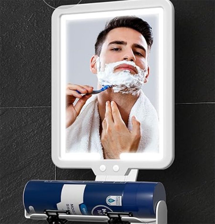 Accessory 10 anti fog LED mirror credit AJFM.org - Innovate Building Solutions, Shower Accessory Needs, Bathroom Shower Improvements, Modern Bathroom Accessories, Luxury Walk In Showers