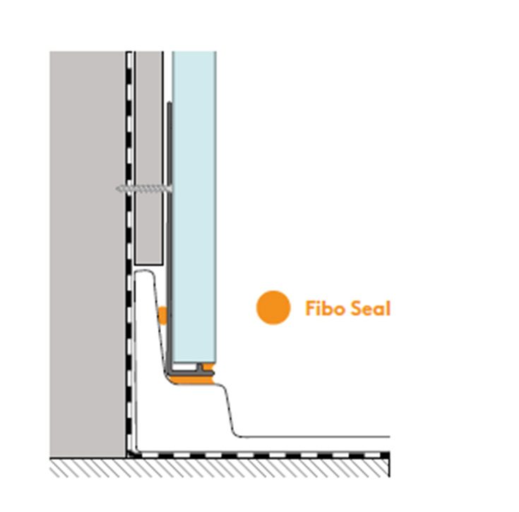 FAQ 5 how shower pan flanges works with shower surround panels drawing - Innovate Building Solutions, Cleveland Ohio Bathroom Shower Installs, DIY Bathroom Remodeling, Custom Shower Designs, Bathroom Shower Concepts