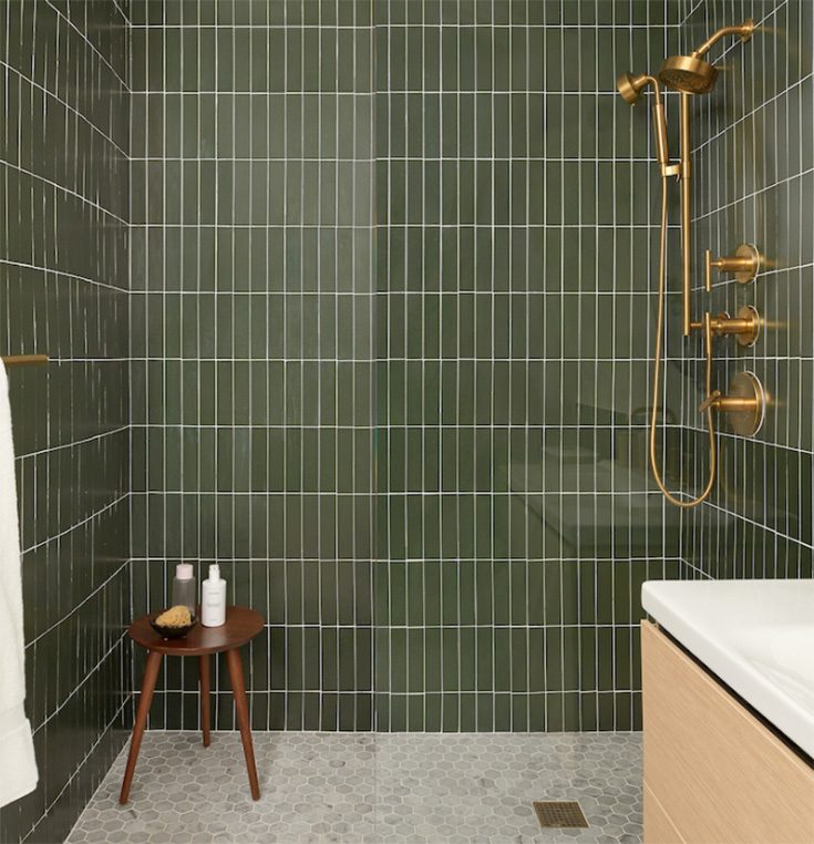 Question 7 glass tile shower credit www.fireclaytile.com - Innovate Building Solutions, Custom Shower Wall Panels, Bathroom Shower Designs, Luxury Home Bathrooms, Modern Shower Concepts