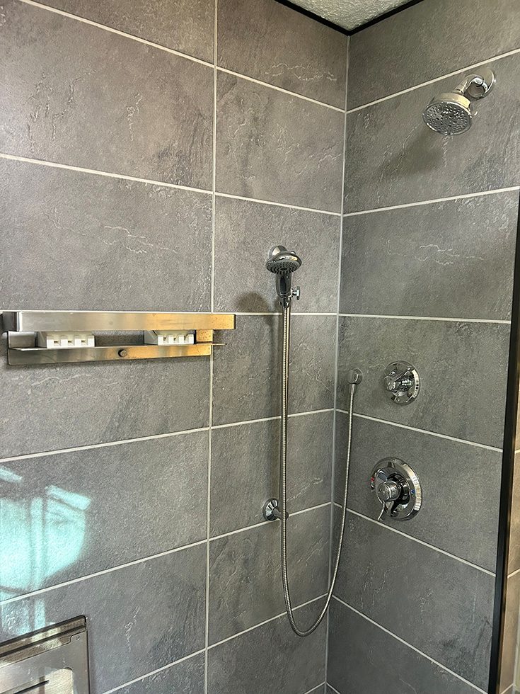 Question 8 stone look shower surround panels - Innovate Building Solutions, Cleveland Ohio Shower Wall Panels, Grout Free Wall Panels, Custom Shower Remodeling, Bathroom Renovation Ideas